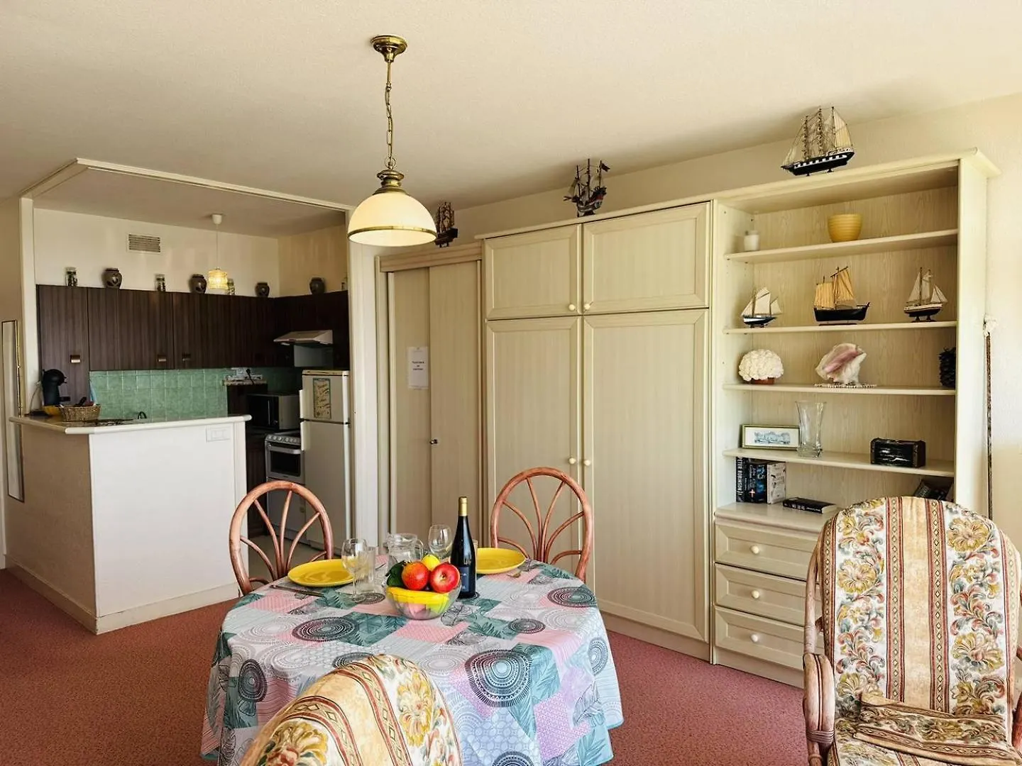 Studio 3Pers Vue Mer, 1Min A Pied Plage, Wifi, Parking Quiberon Apartamento